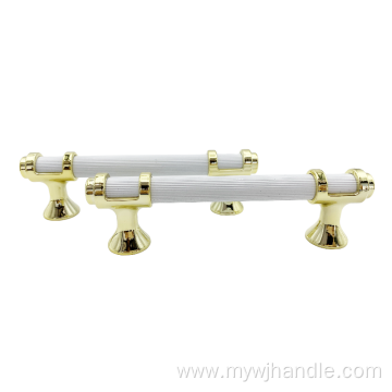 Aluminum alloy high-end door handle white